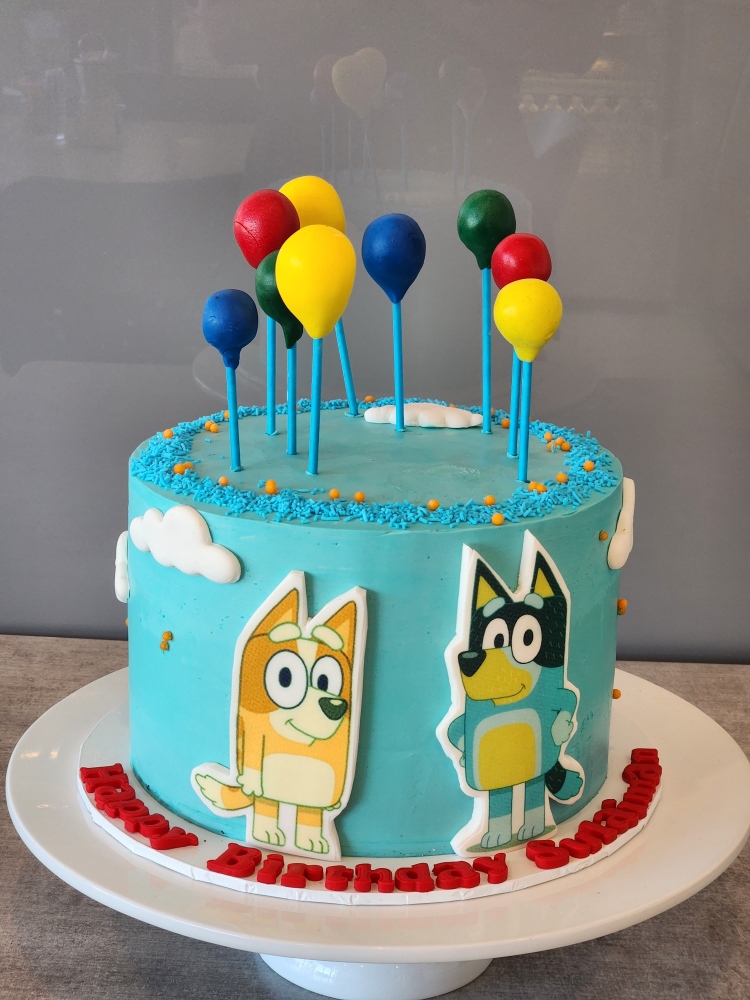Bluey Cake
